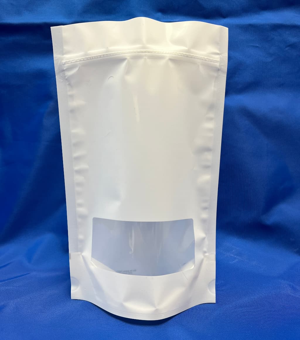 Omnidegradable High Barrier Plastic Stand Up Pouch with Window
