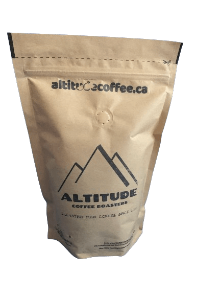 Altitude Coffee Stand Up Pouch Stock Bag